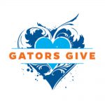 gators give heart logo