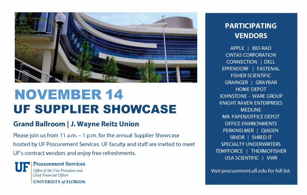 Procurement Supplier Showcase