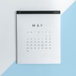 Month on a calendar