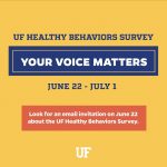 UF healthy behaviors survey