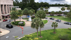 UF Health drive thru COVID testing