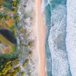 Beach coastline