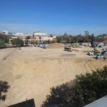 Malachowsky Hall construction Jan 2021