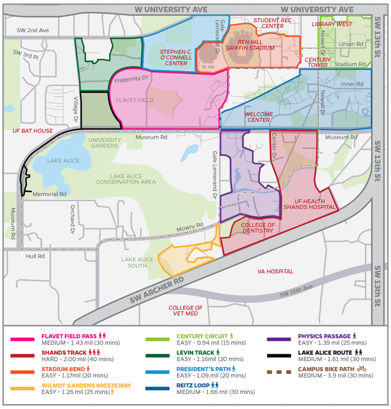 Explore campus to move more – UF At Work