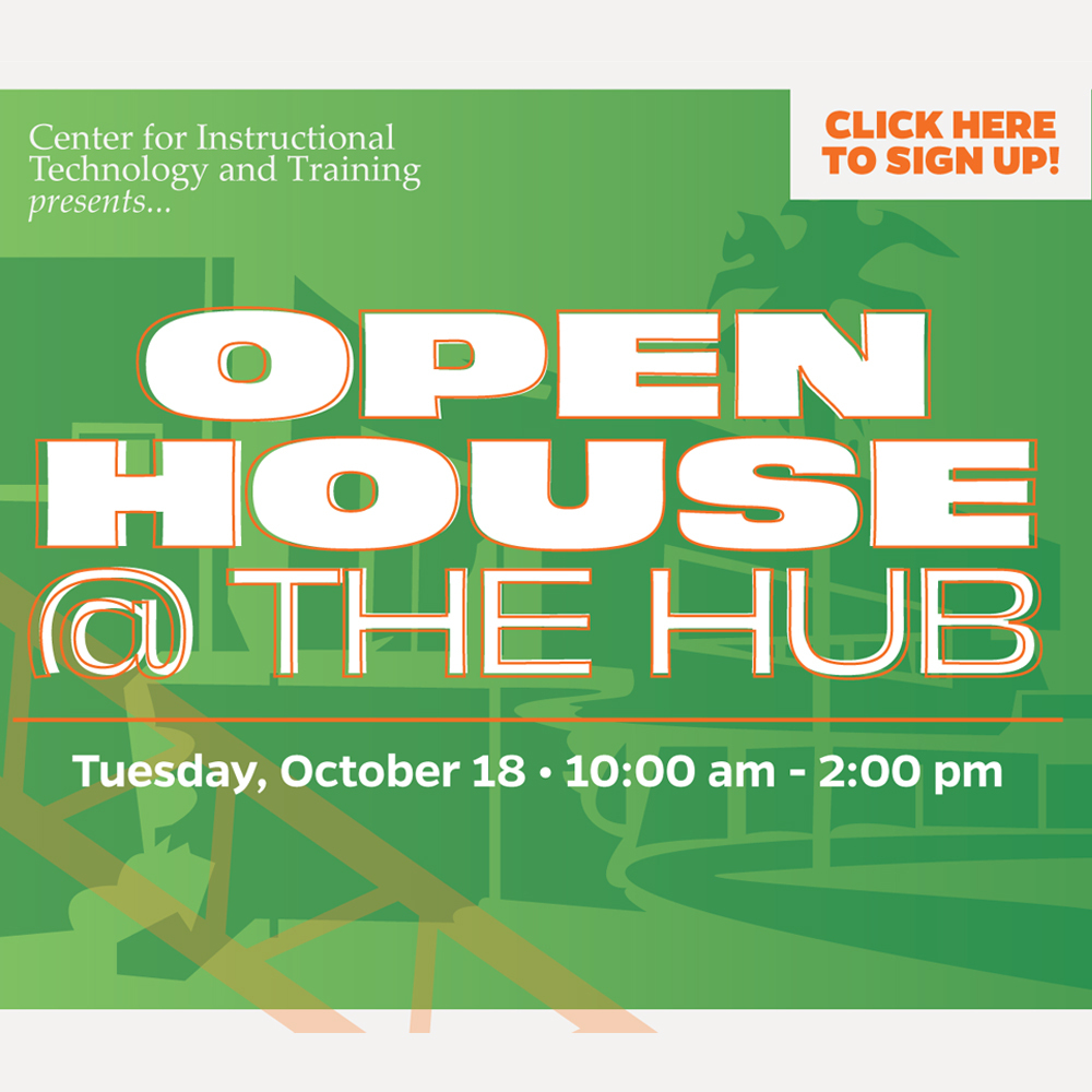 Don’t miss CITT’s open house UF At Work