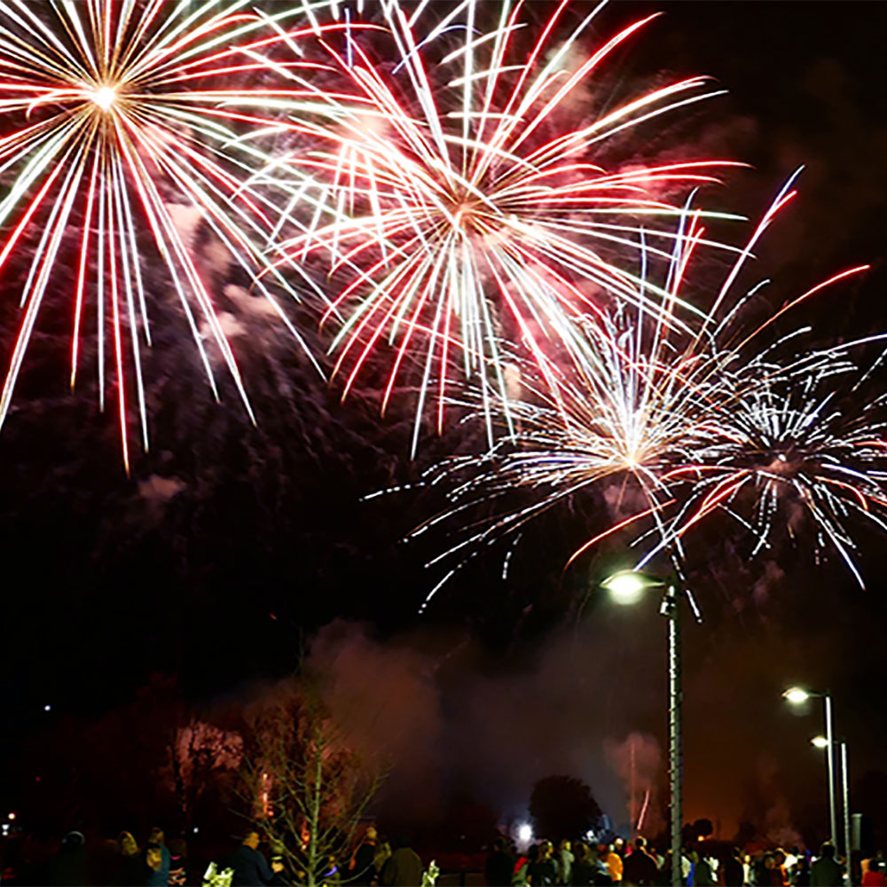 Ring in the New Year with local fireworks UF At Work