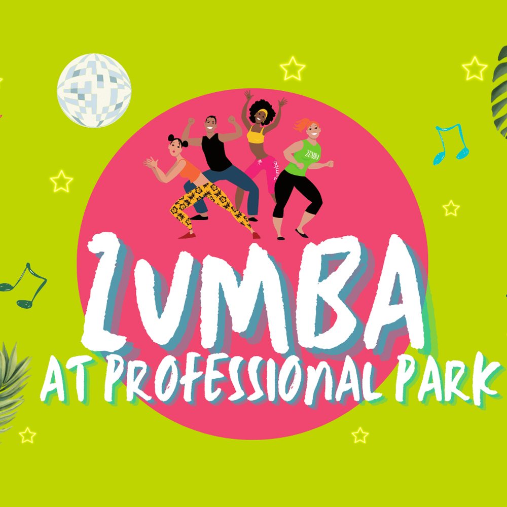 Dust off your dance shoes for Zumba at Professional Park UF At Work