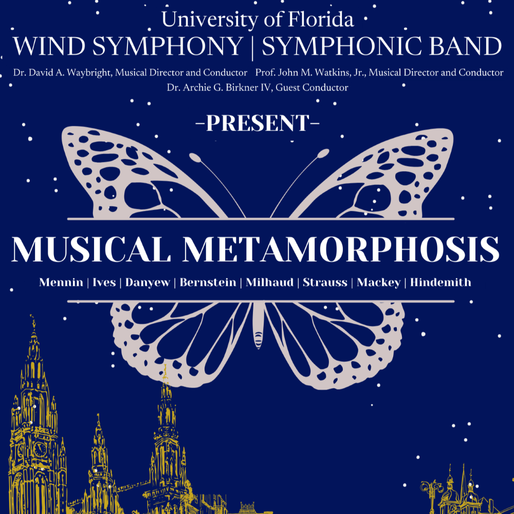 UF Wind Symphony and Symphonic Band concert series opens Sept. 28 UF