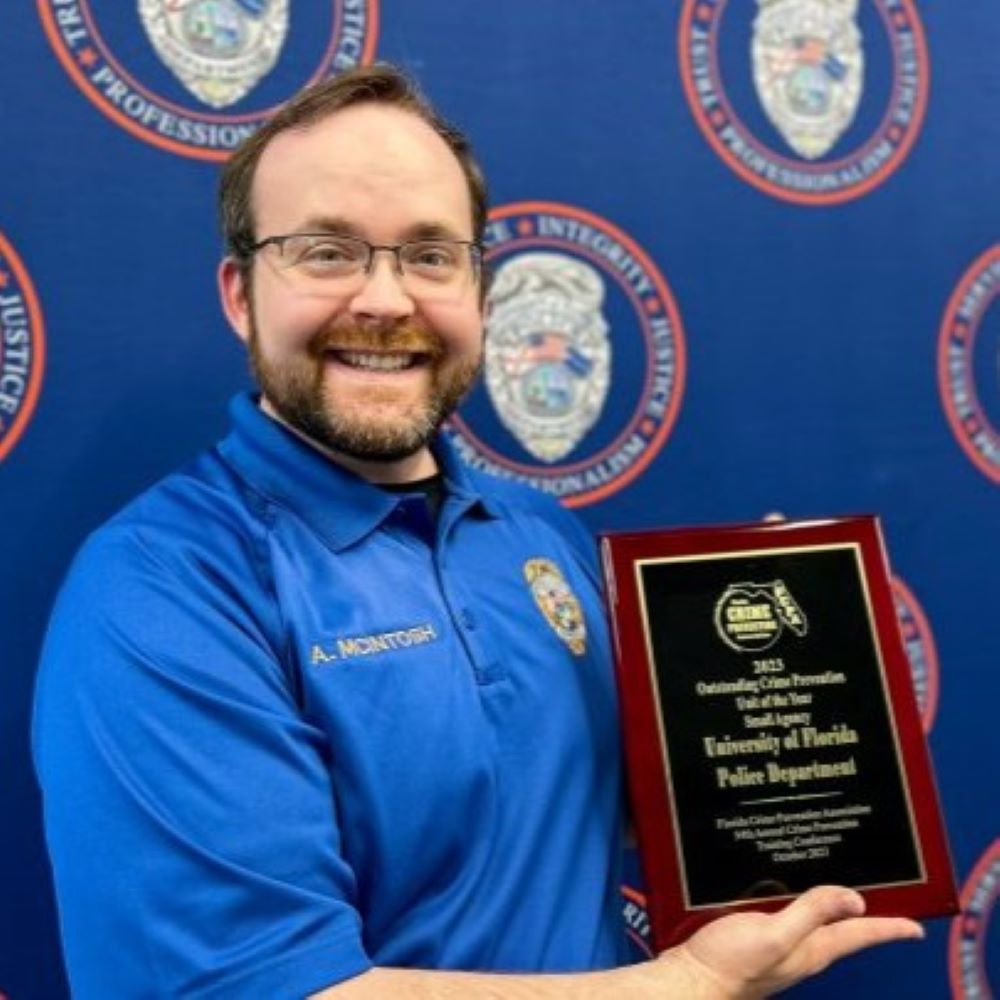 UFPD named Crime Prevention Unit of the Year UF At Work